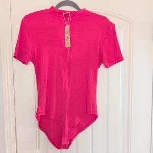 Women's Pink Bodysuit
